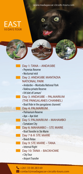 Circuit Est de Madagascar Brochure