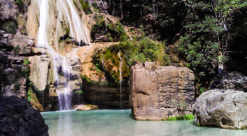 cascade d'Anosiampela lors du Circuit les Merveilles de la Grande-île