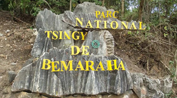 Parc National Tsingy de Bemaraha lors du circuit descente sur Manambolo