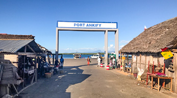 port ankify ambanja visible lors du Circuit Nord de Madagascar