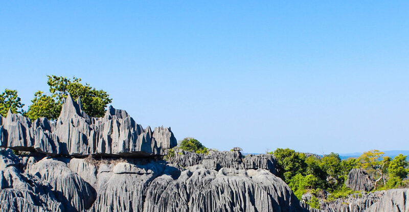 Tsingy du Bemaraha sur le circuit traversée d'Ouest en Est