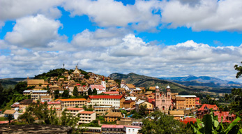 Ville de Fianarantsoa lors du Circuit les Merveilles de la Grande-île