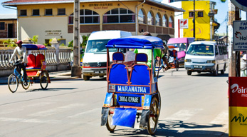 Ville d'Antsirabe - Madagascar lors du Circuit les Merveilles de la Grande-île