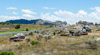 Entrée dans le parc national d'Isalo sur la RN7