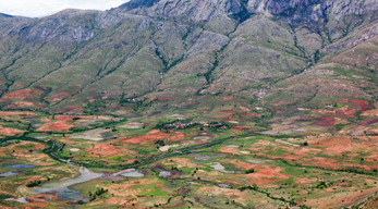 Vue sur le pic caméléon - Tsaranoro