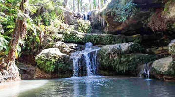 l’eau particulièrement fraîche, piscine naturelle