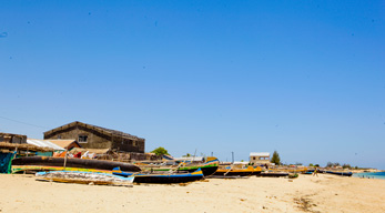 un village des célèbres pêcheurs Vezo - Anakao