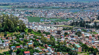 vue panoramique sur la ville d'Antananarivo