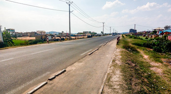 Route vers l’aéroport international d’Ivato - Antananarivo