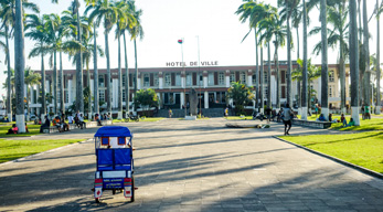 Hotel de Ville Tamatave visible lors du Circuit Sainte Marie Madagascar