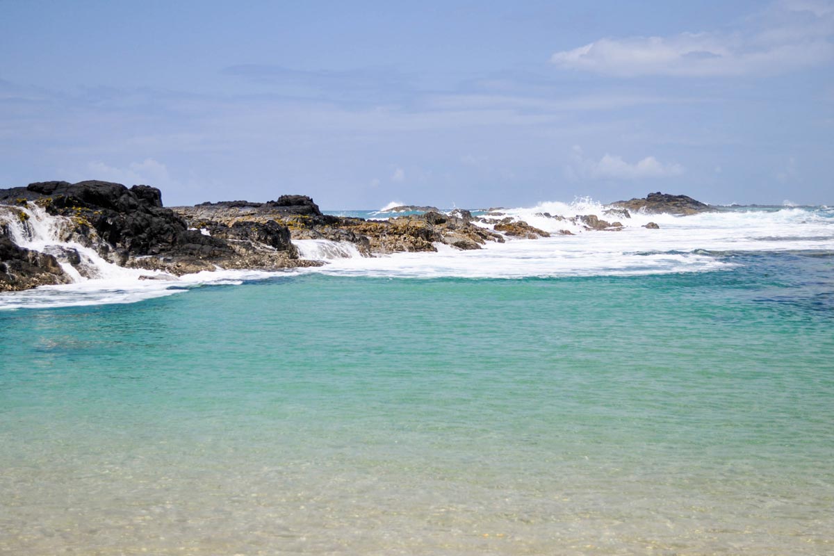 visite des piscines naturelles de l'île Sainte Marie en une journée