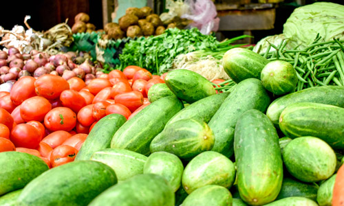 Des marchés vivants et colorés