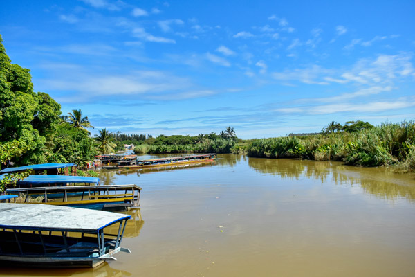 Balade à l’embarcadère lors d’une excursion à Mananjary